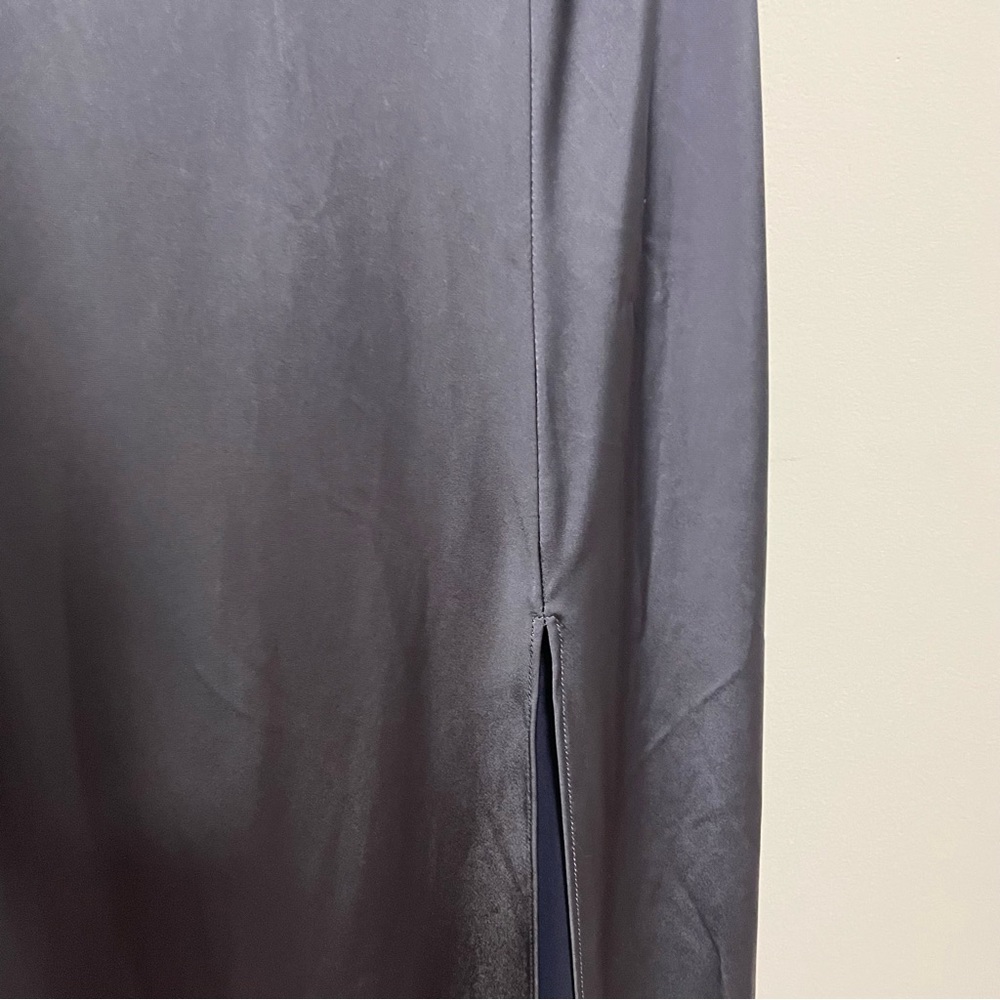 Keepsake the Label for Anthropologie Slate Blue Halter Formal Dress - Picture 9 of 13